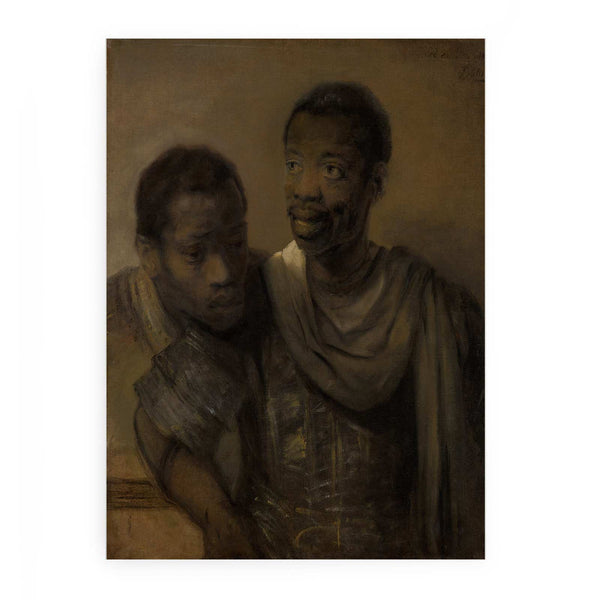 Two Negroes Painting