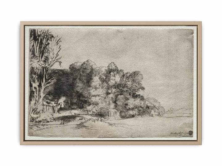 Clump of Trees with a Vista Painting