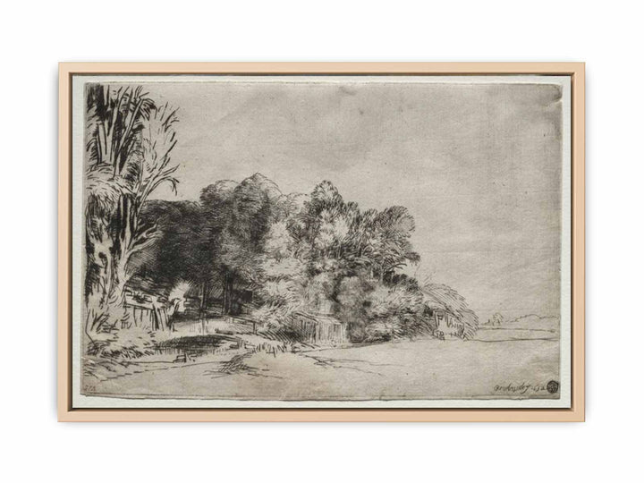 Clump of Trees with a Vista Painting