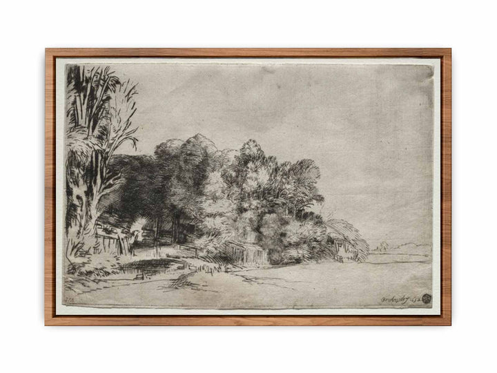 Clump of Trees with a Vista Painting