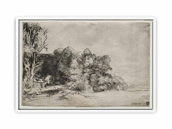 Clump of Trees with a Vista Painting