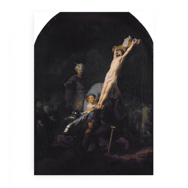 The raising of the cross,munich 1633
 Painting