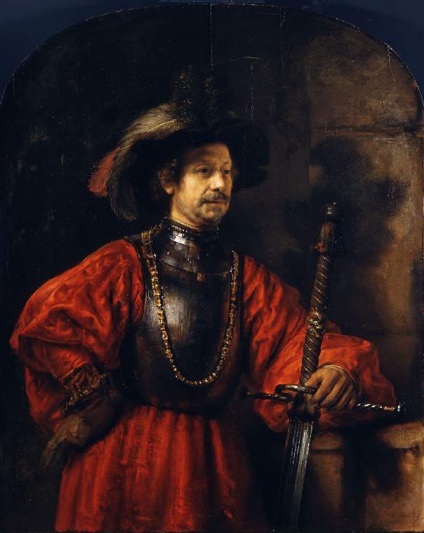 Portrait of a Man in Military Dress 