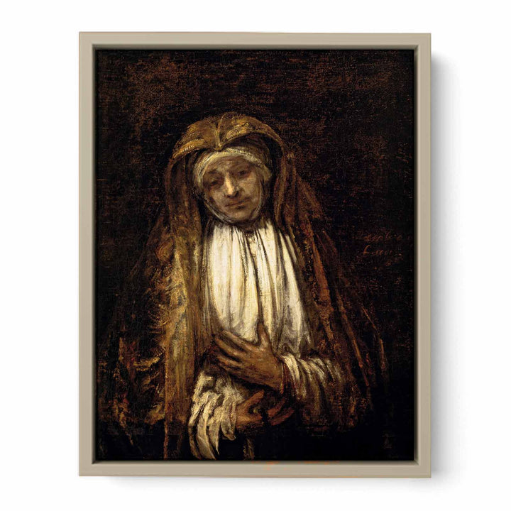Portrait of an Old Woman 1 Painting
