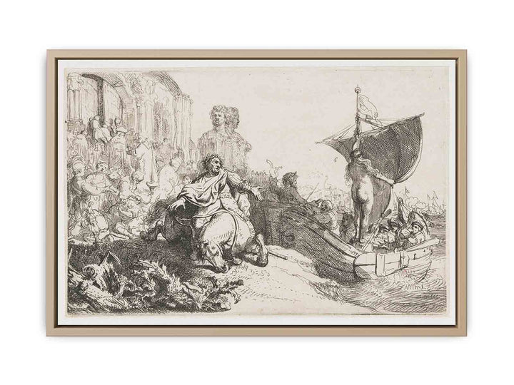 The ship of Fortune 3 Painting