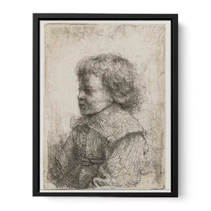 Portrait of a Boy, in Profile
 Painting
