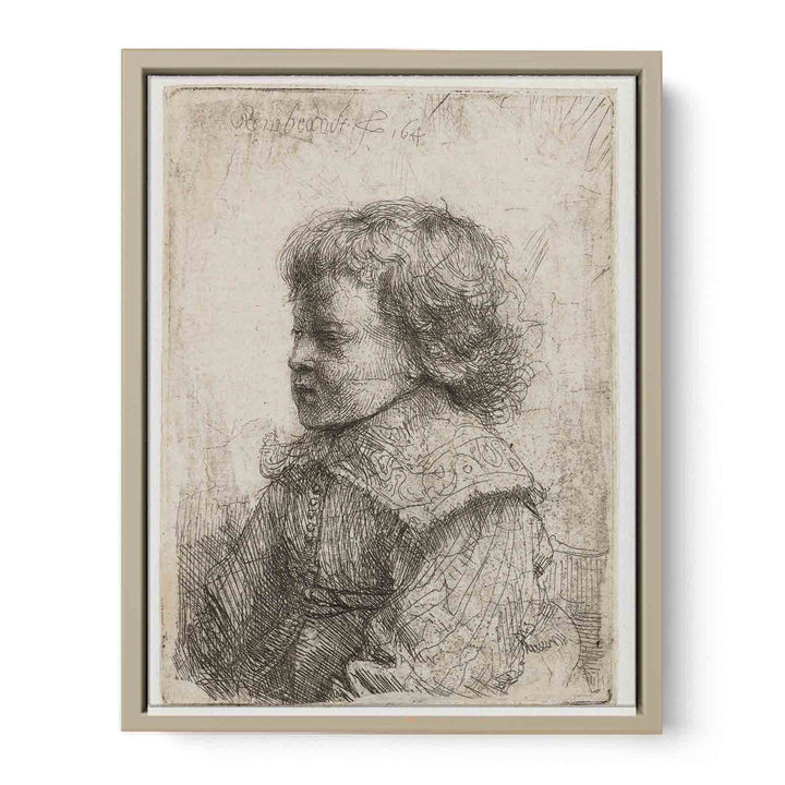 Portrait of a Boy, in Profile
 Painting
