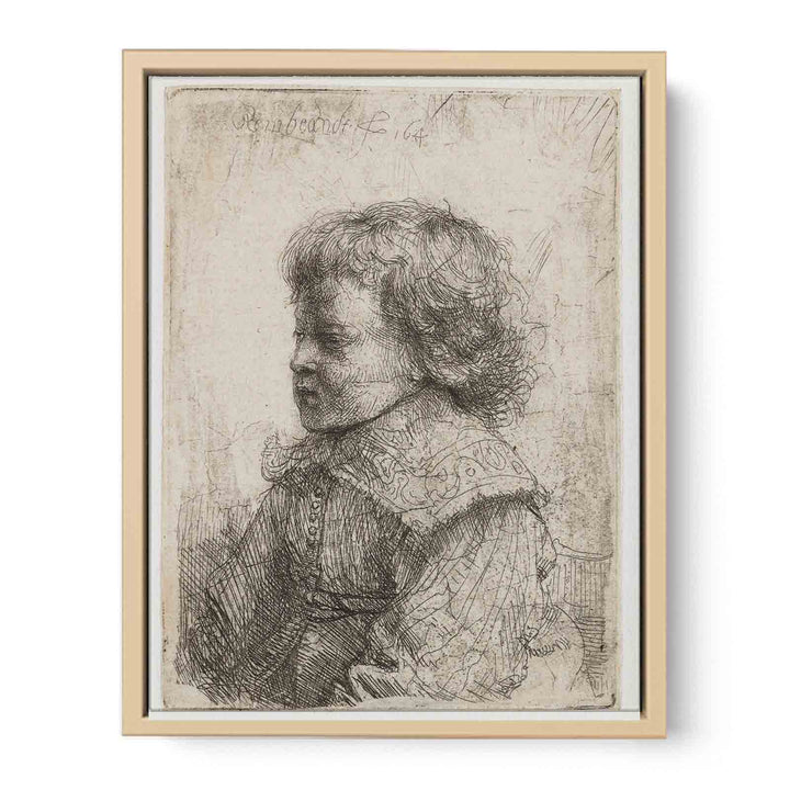 Portrait of a Boy, in Profile
 Painting