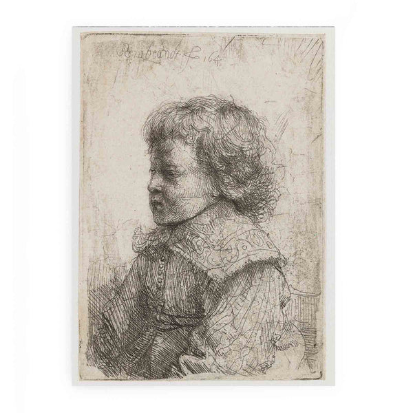 Portrait of a Boy, in Profile
 Painting