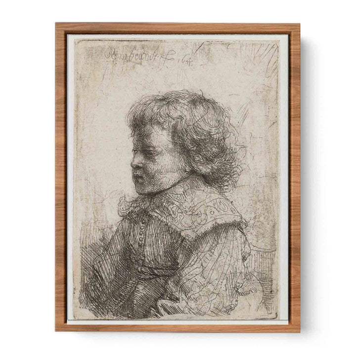 Portrait of a Boy, in Profile
 Painting