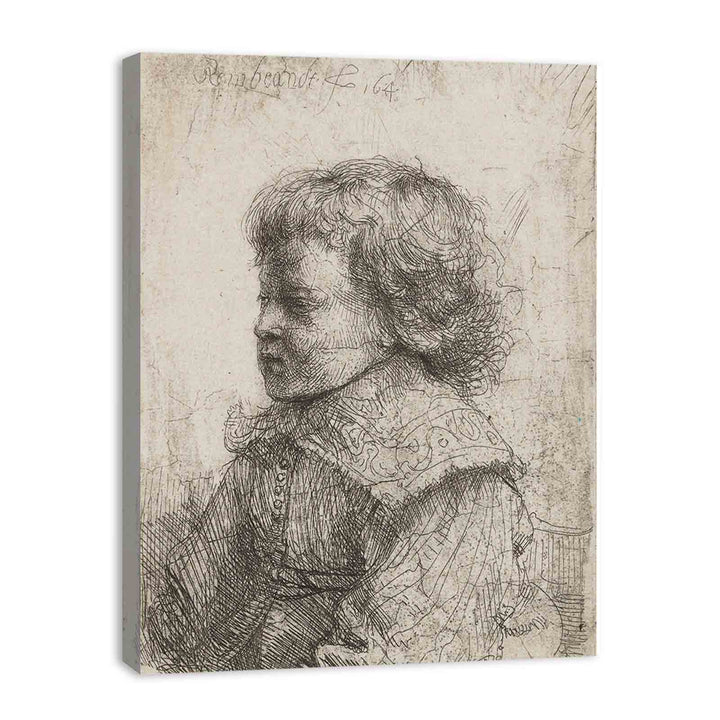Portrait of a Boy, in Profile
 Painting