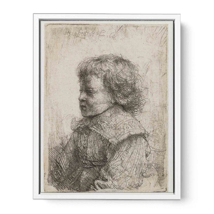 Portrait of a Boy, in Profile
 Painting