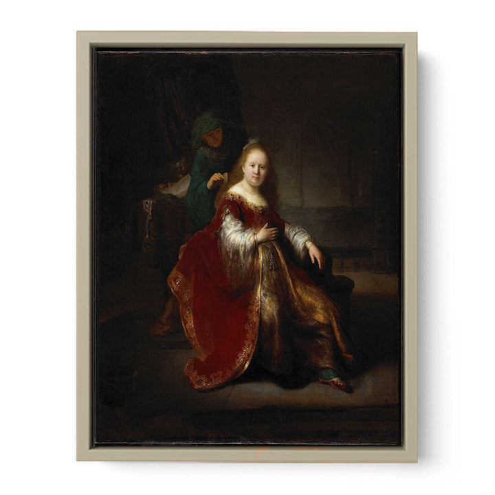 Esther Preparing to Intercede with Assuerus
 Painting