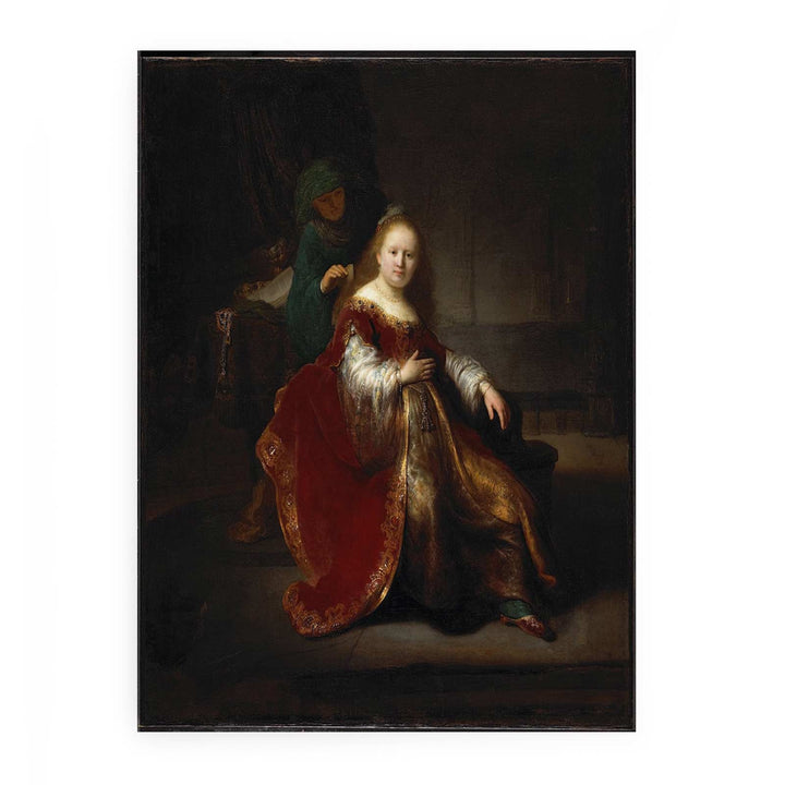 Esther Preparing to Intercede with Assuerus
 Painting