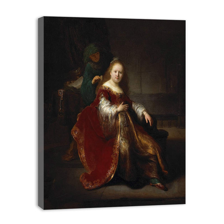 Esther Preparing to Intercede with Assuerus
 Painting