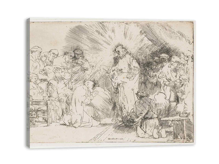 Christ appearing to the Apostles Painting