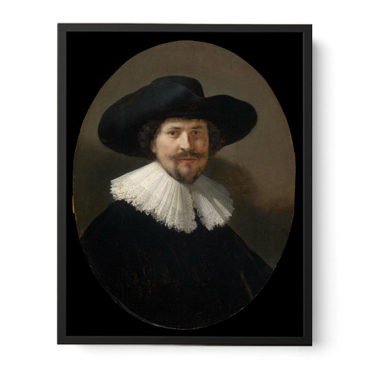 Portrait of a Man in a Black Hat
 Painting