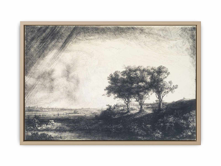 The Three Trees Painting
