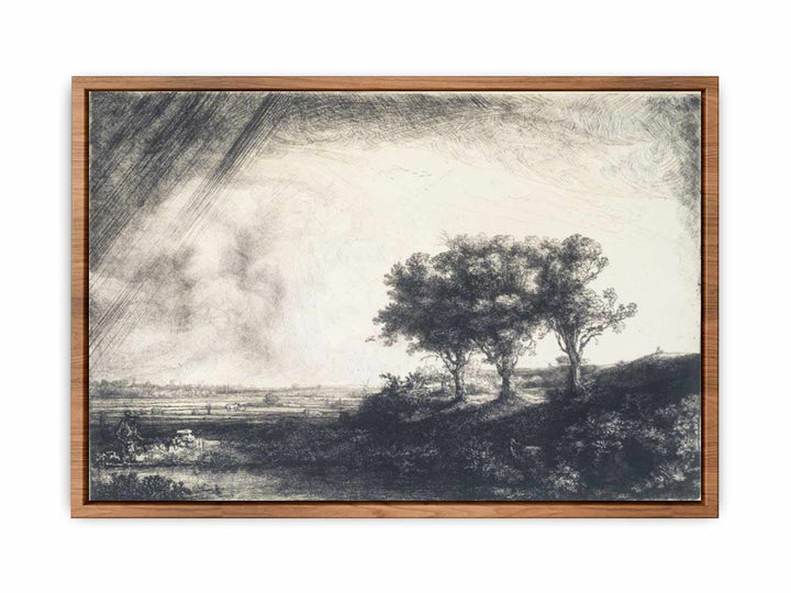 The Three Trees Painting