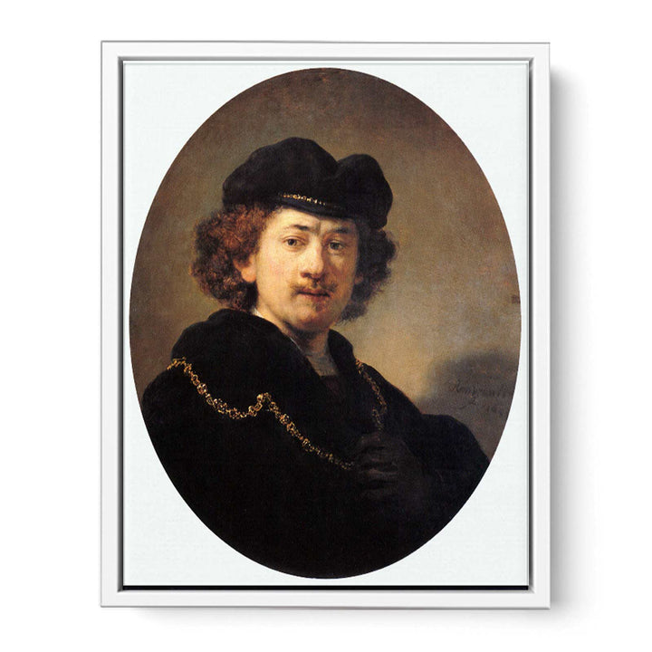 Self-Portrait with a Gold Chain Painting