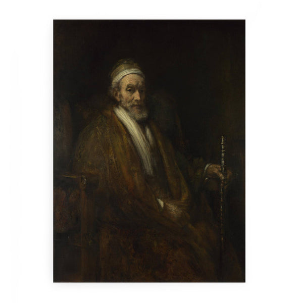 Portrait of Jacob Trip, seated half-length, holding a staff Painting