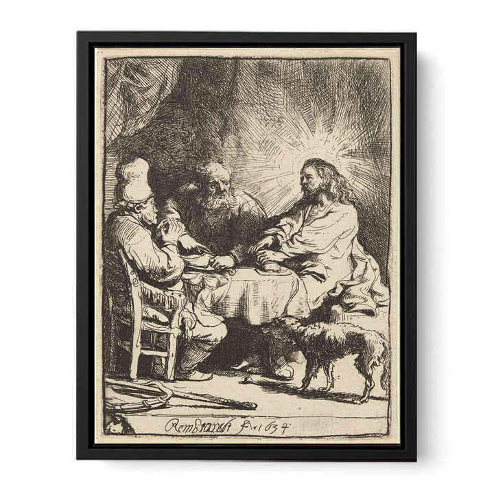 Christ at Emmaus 3 Painting