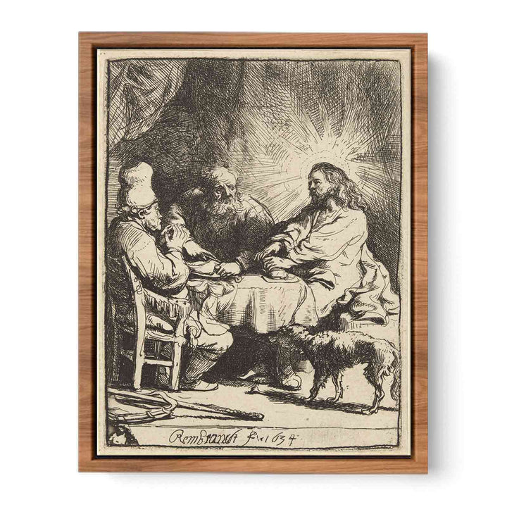 Christ at Emmaus 3 Painting