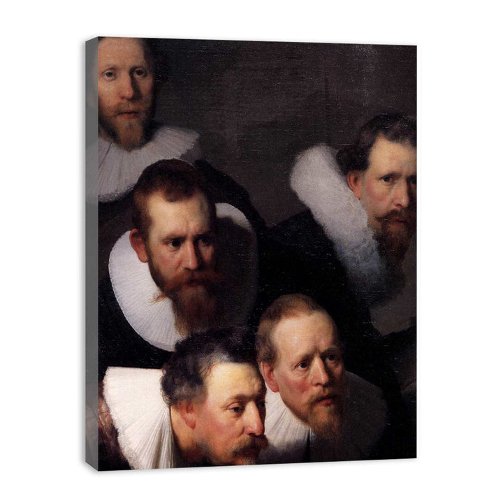 The Anatomy Lecture of Dr. Nicolaes Tulp (detail) Painting