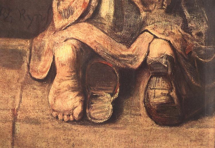 The Return of the Prodigal Son (detail -4) c. 1669 