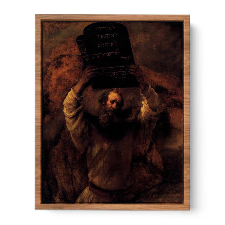 Moses Smashing the Tablets of the Law Painting