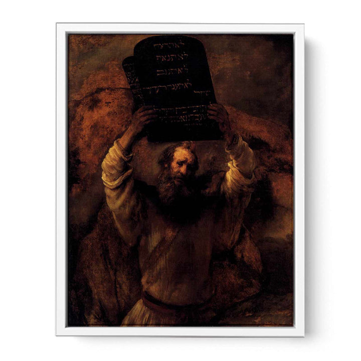 Moses Smashing the Tablets of the Law Painting
