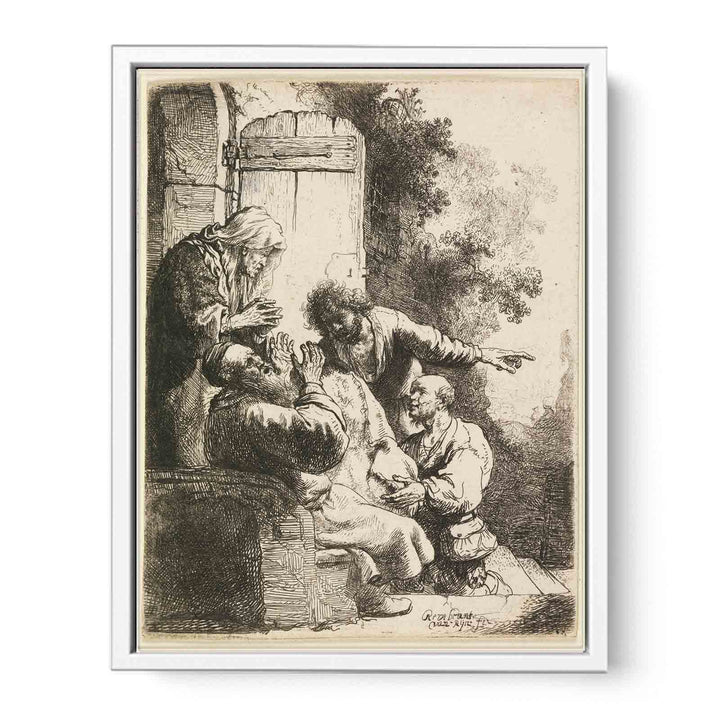 Joseph's Coat Brought To Jacob 2 Painting