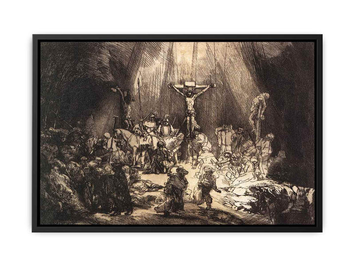 The Three Crosses (second state) 1653
 Painting