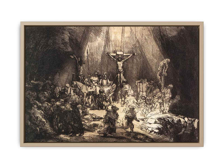 The Three Crosses (second state) 1653
 Painting