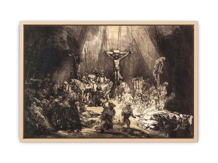 The Three Crosses (second state) 1653
 Painting