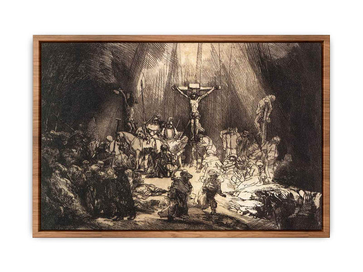 The Three Crosses (second state) 1653
 Painting