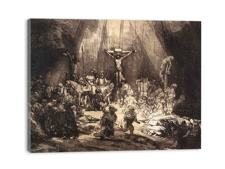 The Three Crosses (second state) 1653
 Painting