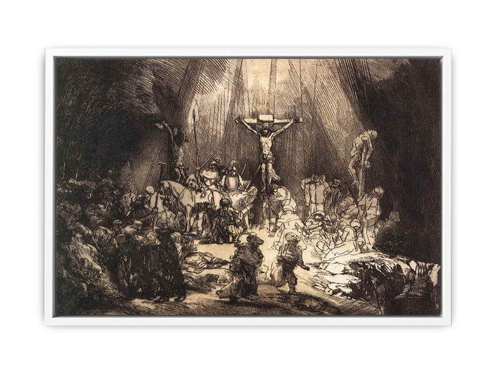 The Three Crosses (second state) 1653
 Painting