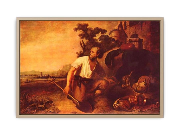 The parable of the treasure hunter
 Painting