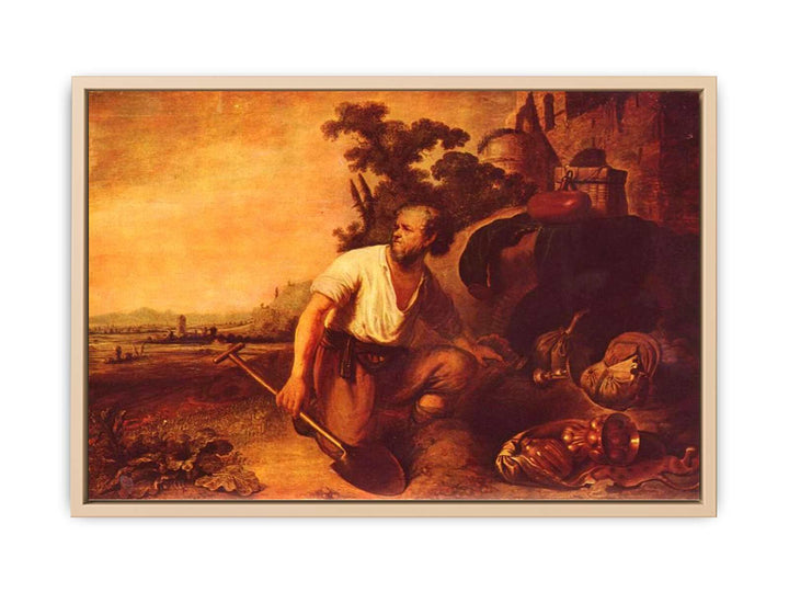 The parable of the treasure hunter
 Painting