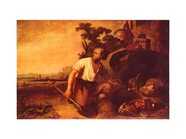 The parable of the treasure hunter
 Painting