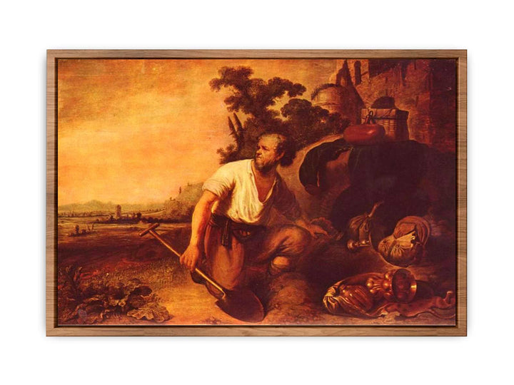 The parable of the treasure hunter
 Painting