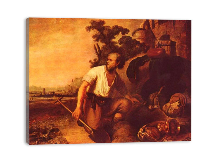 The parable of the treasure hunter
 Painting