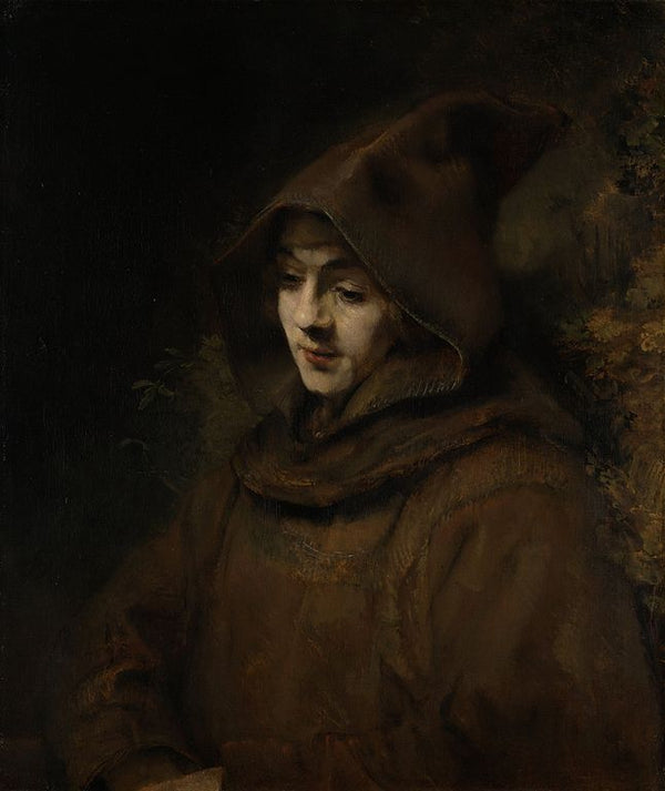 Titus van Rijn in a Monk's Habit 