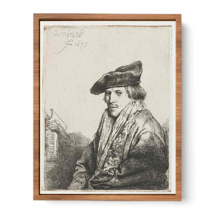 Young man in a velvet cap Painting