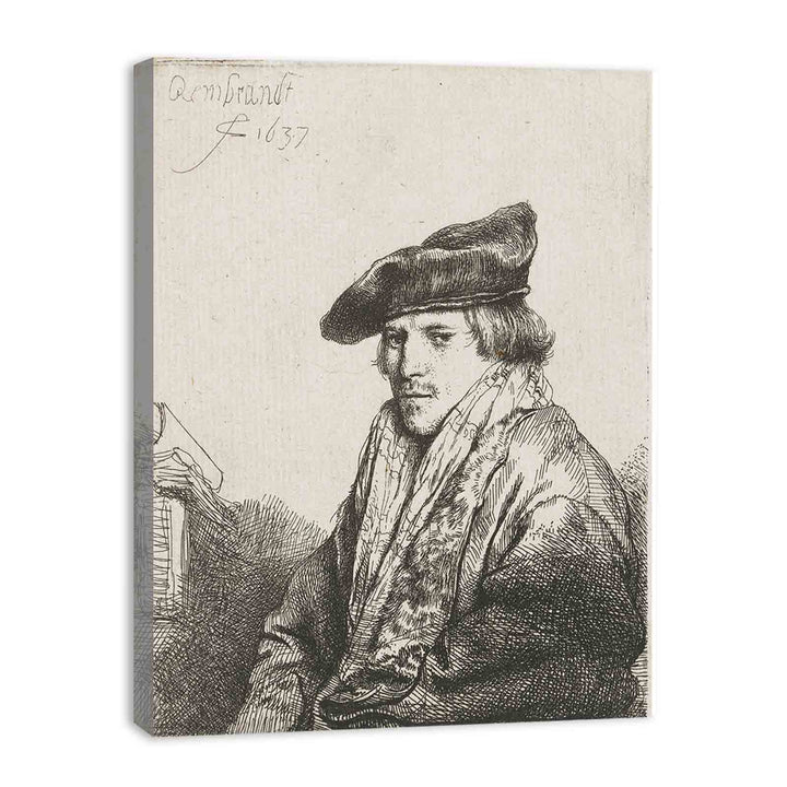 Young man in a velvet cap Painting