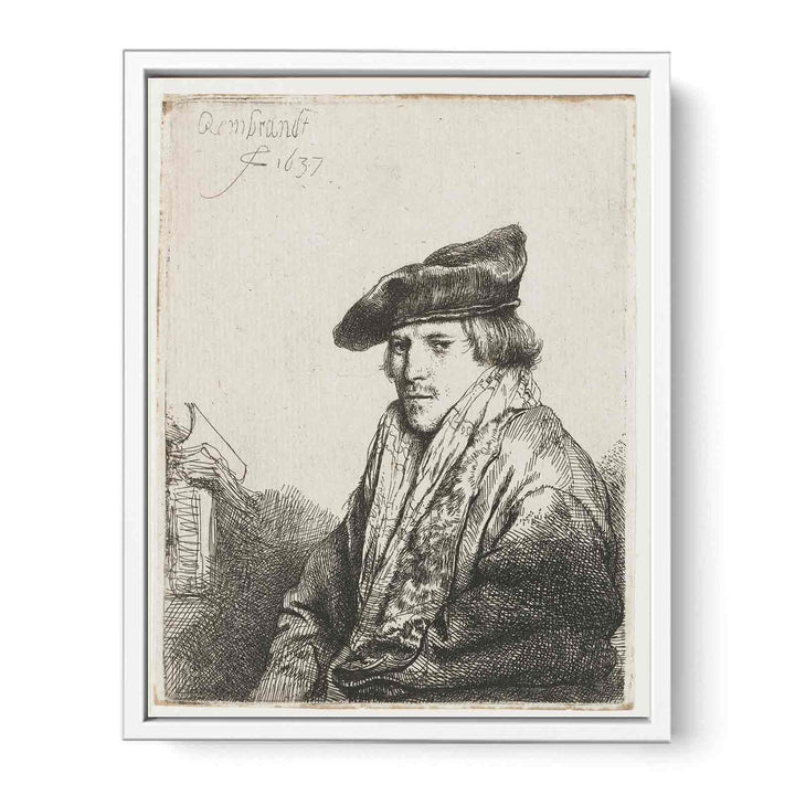 Young man in a velvet cap Painting