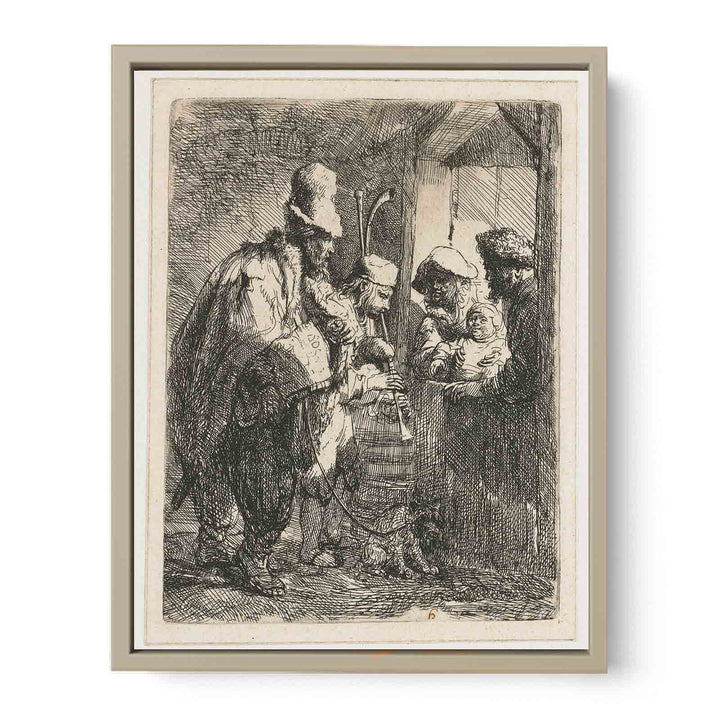 The strolling Musicians
 Painting