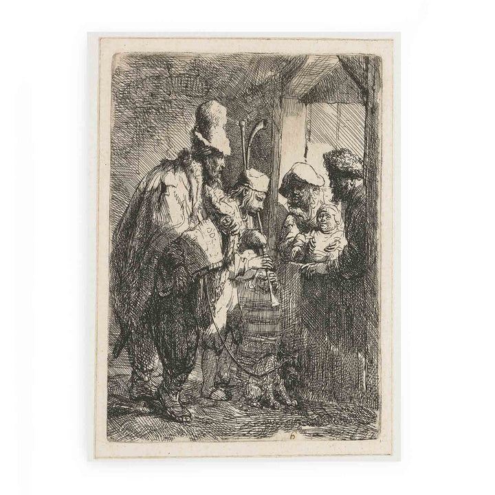 The strolling Musicians
 Painting