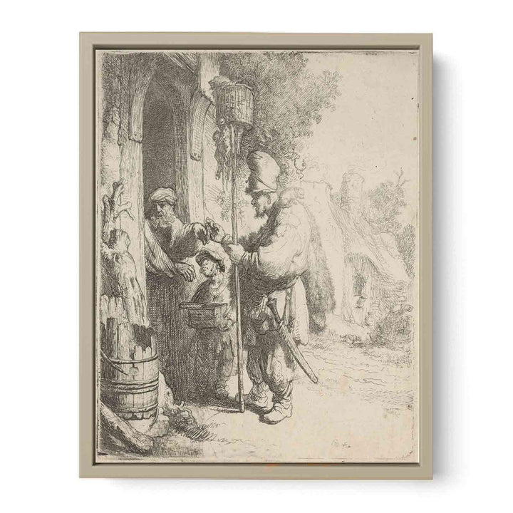 The Rat Catcher Painting